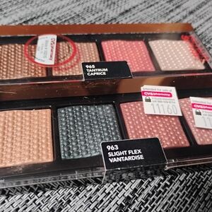 Revlon SO FIERCE! Eyeshadow Palettes TANTRUM and SLIGHT FLEX Prismatic Shimmer